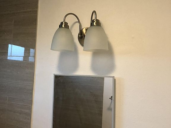 New medicine cabinet and lights
