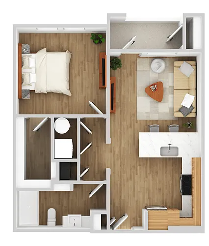 Floor plan A1