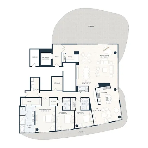 Floor plan PH2