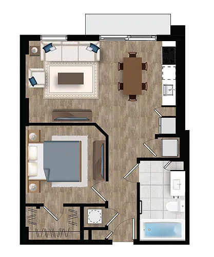 Floor plan A3-A