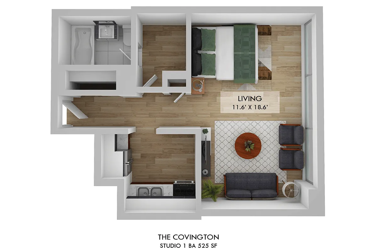 Floor plan Studios