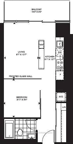 1 bed, $2,300 — Photo 3