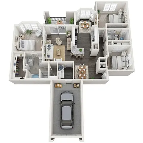 Floor plan San Saba