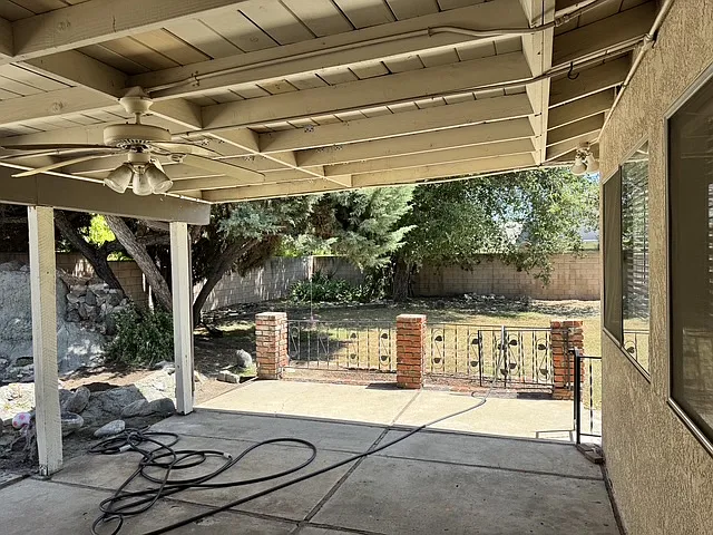 backyard patio