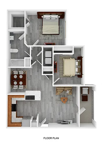 Floor plan B