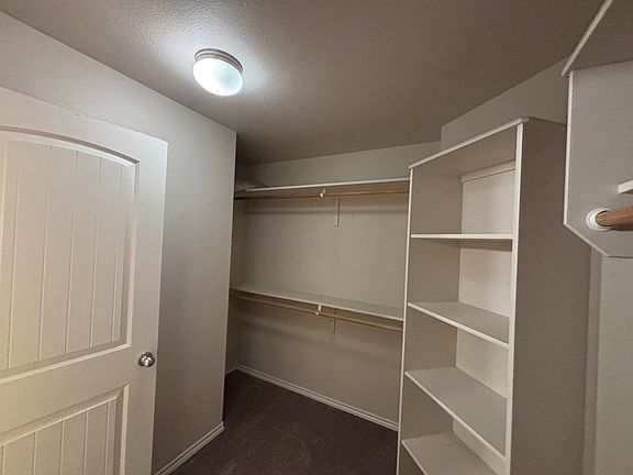 Primary walk in closet
