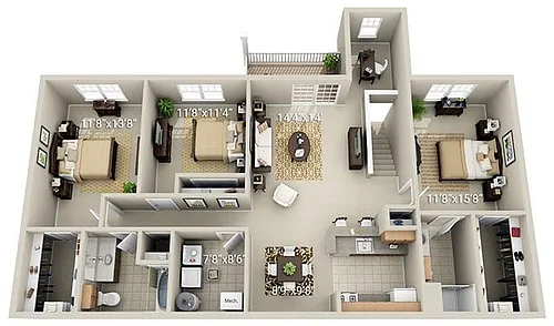 Floor plan C3S
