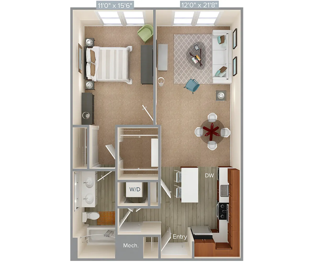 Floor plan A6-2-Var-828