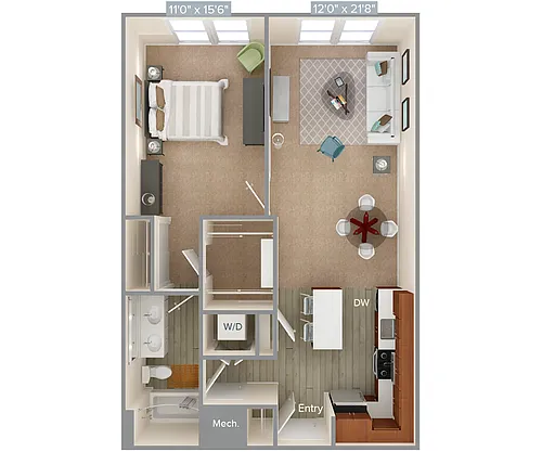 Floor plan A6-2-Var-828