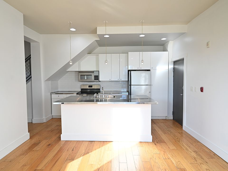 Open kitchen and living room
