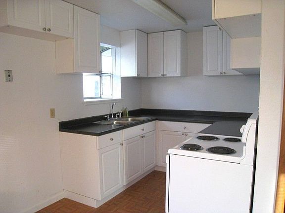 Kitchen with garden window