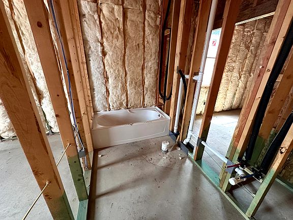 Construction progress - second bath