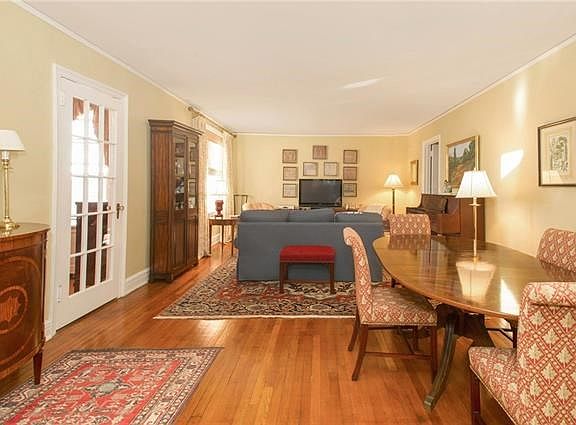 Large Living Room with plenty of room for Formal Dining Room Set