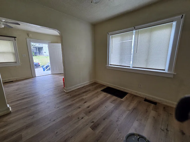Large dining area for family meals