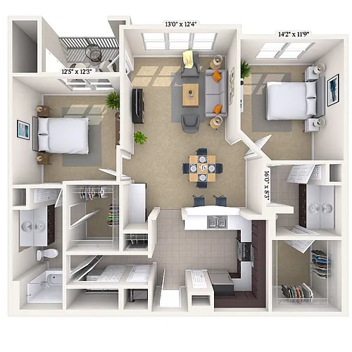 Floor plan Georgian