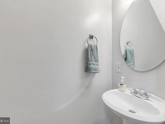 Half bath on garage/entry level