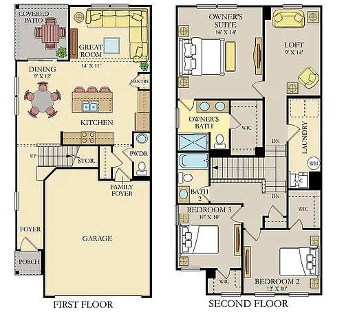 Floor plan Trenton