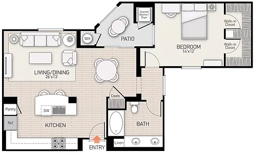 Floor plan Delrey - Plan 20