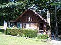 chalet on property