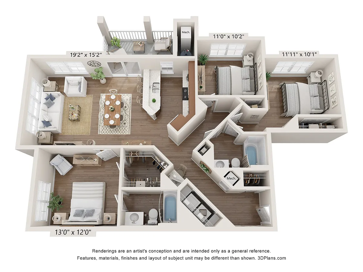 Floor plan Dogwood