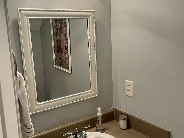 Ground floor half bath