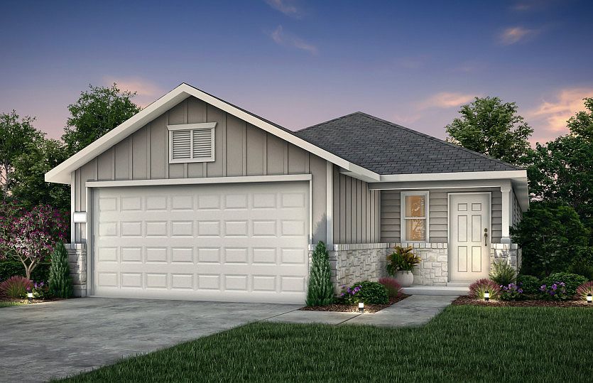 Home Exterior U in Stone Place Color Scheme