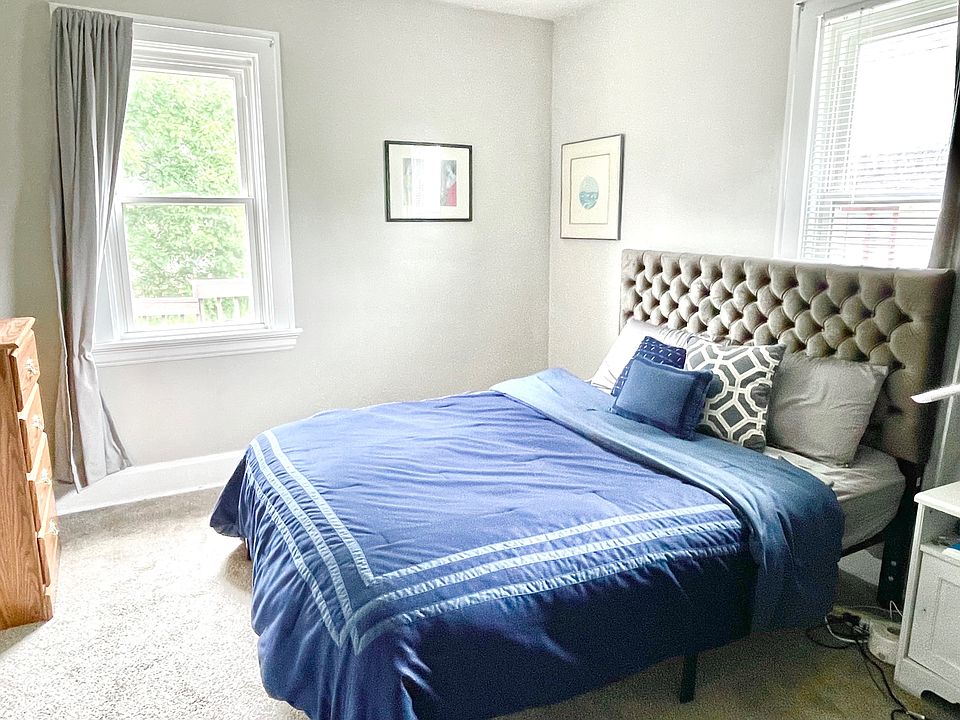 Bedroom. Remodel has hardwood floors