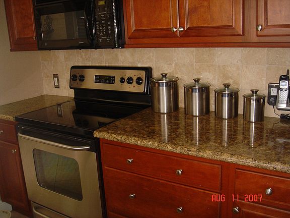 New Cherry Cabinets