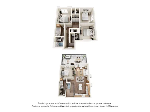 Floor plan 4AV (Audio/Visual Accessible)