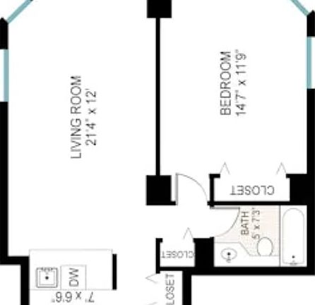 2nd image of 500 W 43rd St APT 19H