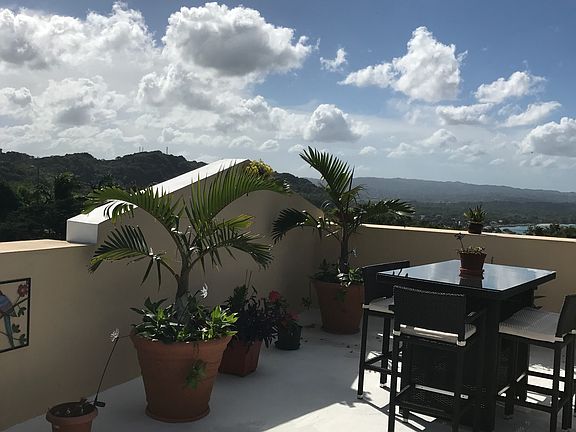 own private terrace 
