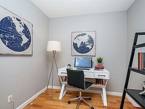 Rarely available floor plan with a den that can be used as a