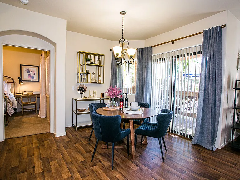 Faux-Wood Flooring in Select Units