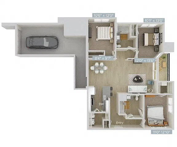 Floor plan CF1