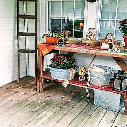 Fall Porch