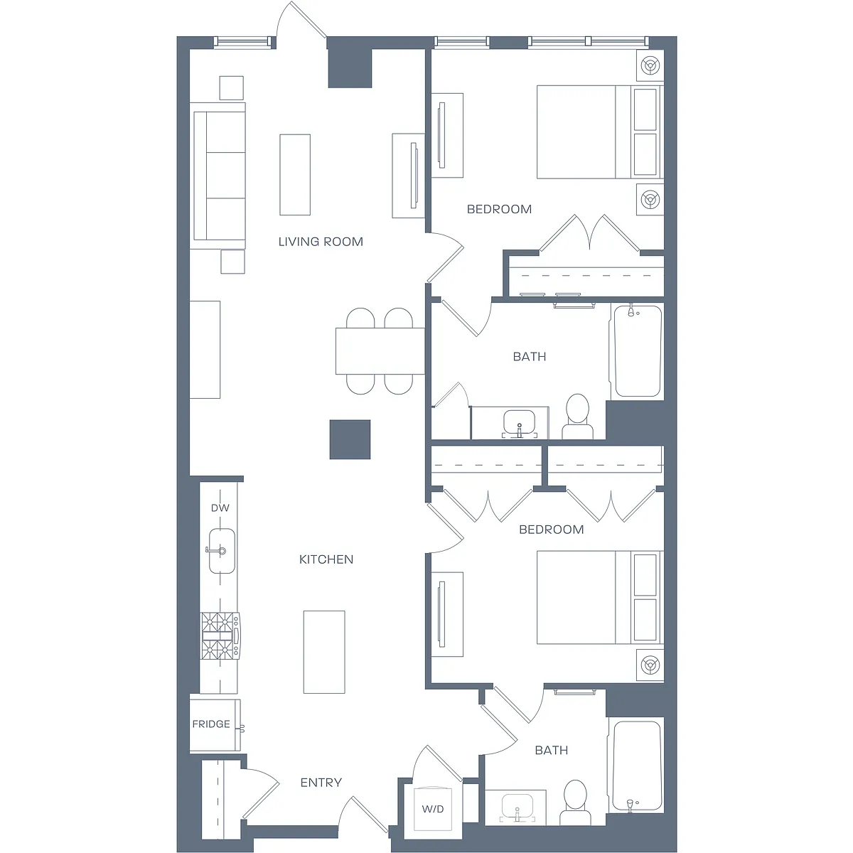 Floor plan B1