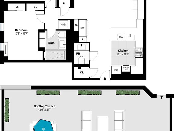 2nd image of 55 Poplar St APT 6A