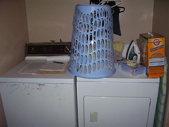 laundry room off  kitchen