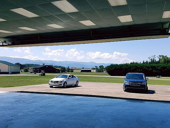 View from the hanger