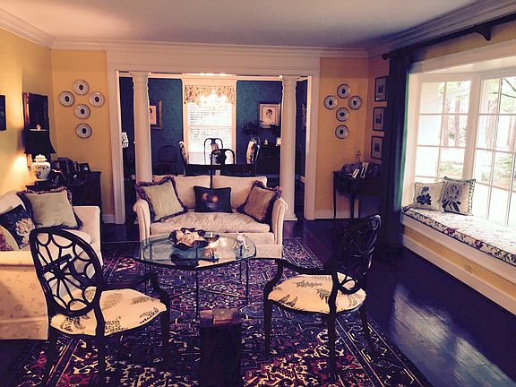 Living and dining rooms