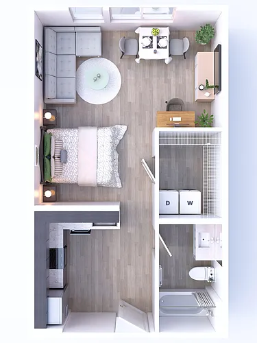 Floor plan E4 - II