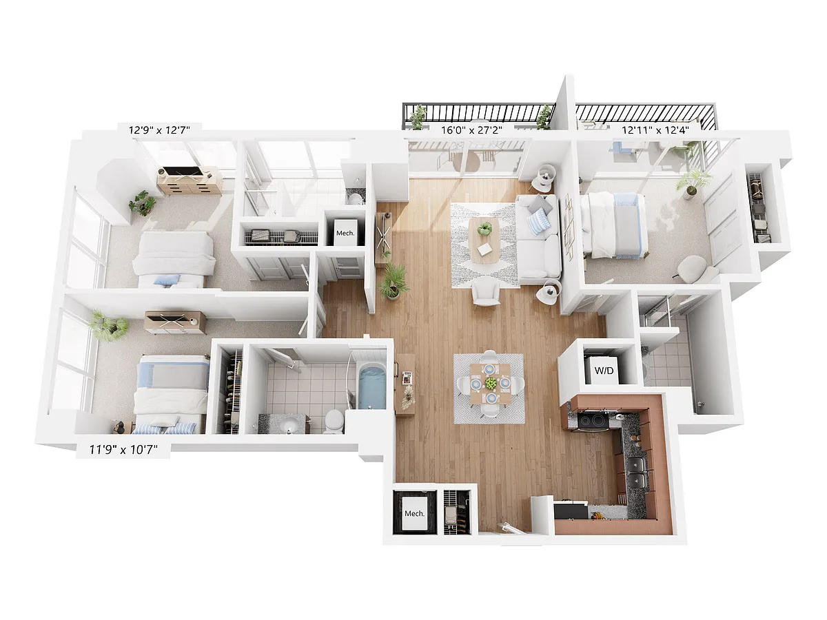 Floor plan C2