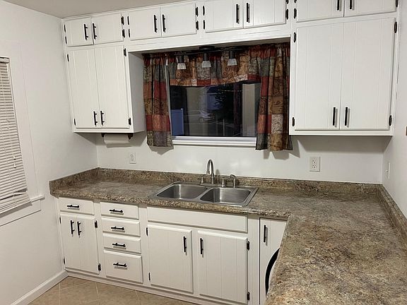 Freshly painted kitchen