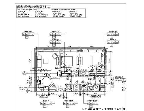 Floor plan 307