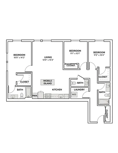 Floor plan C03