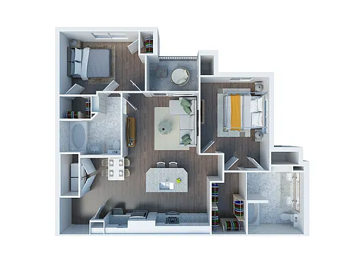 Floor plan B3