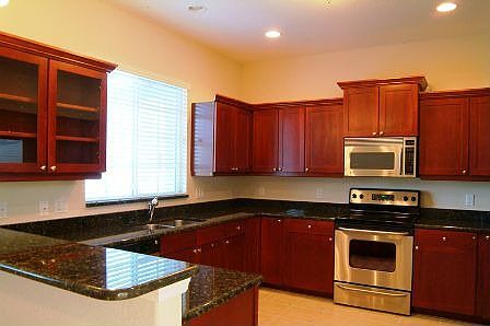 Kitchen Granite Stainless Steel appliances