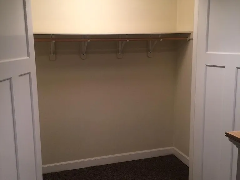 downstairs closet