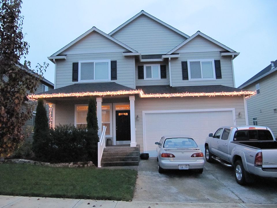 Front of home - Christmastime