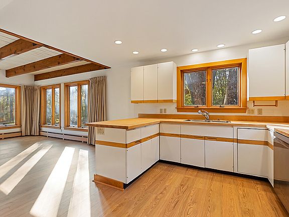 kitchen, open to living room